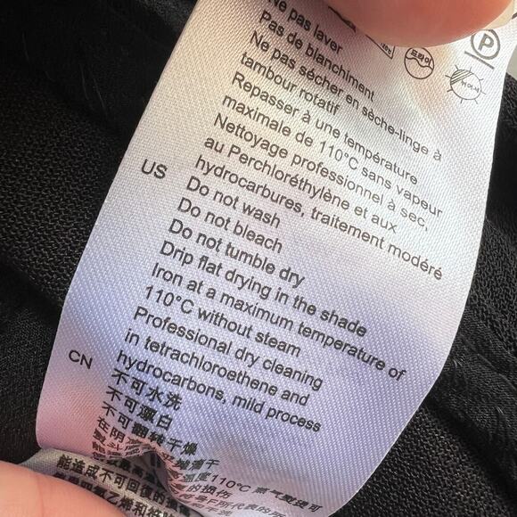 Sandro Black and Green Mini Dress - Picture 7 of 7